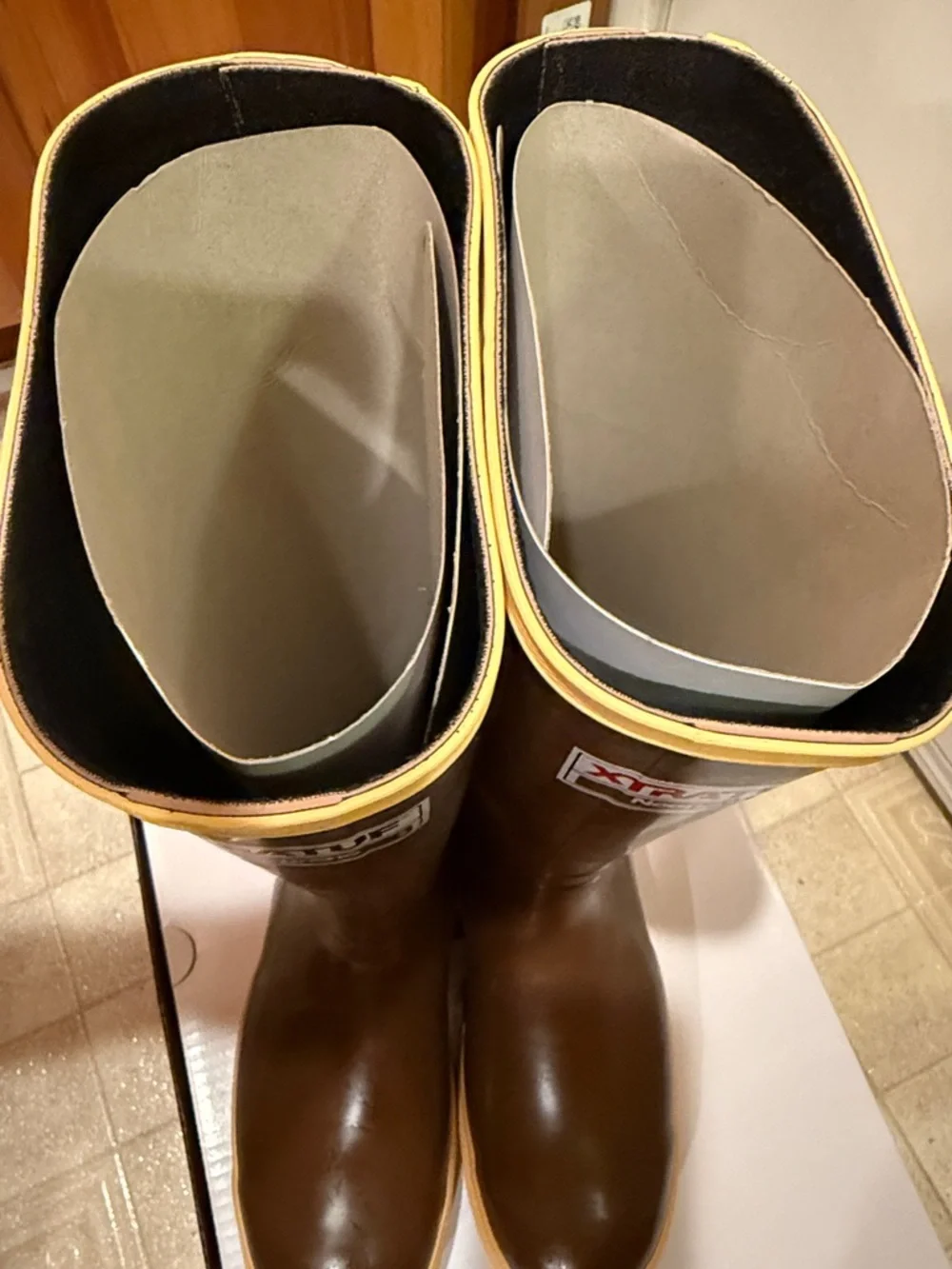 XTRATUF Legacy 15” Plain Toe Waterproof Neoprene Fishing Boots Men’s Size 8
